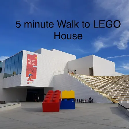 300meter Walk To Lego House-best Location-garden On Site-n18 Apartment Billund